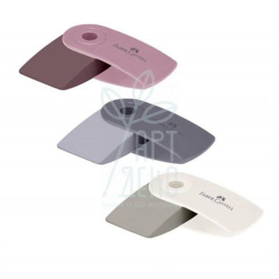 Гумка Sleeve Mini Harmony, в чохлі, асорті кольорів, Faber-Castell