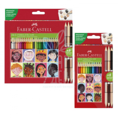 Набір олівців кольорових Bicolor Skintones, Faber-Castell