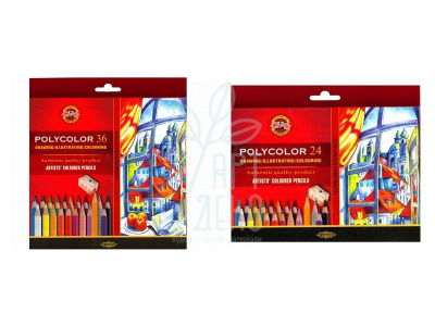 Набір олівців кольорових POLYCOLOR, KOH-I-NOOR