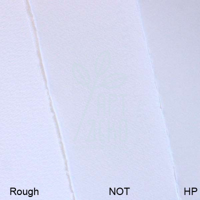 Папір для акварелі Waterford HIGH WHITE HP, 56х76 см, дрібне зерно, St. Cuthberts Mill
