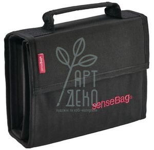 Пенал-сумка для маркерів тканинна Transotype Sense Bag. чорний, на 36 шт, Copic
