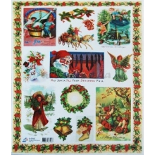Папір для декупажу "Різдво", 40х30 см, 60 г/м2, Cheap Art