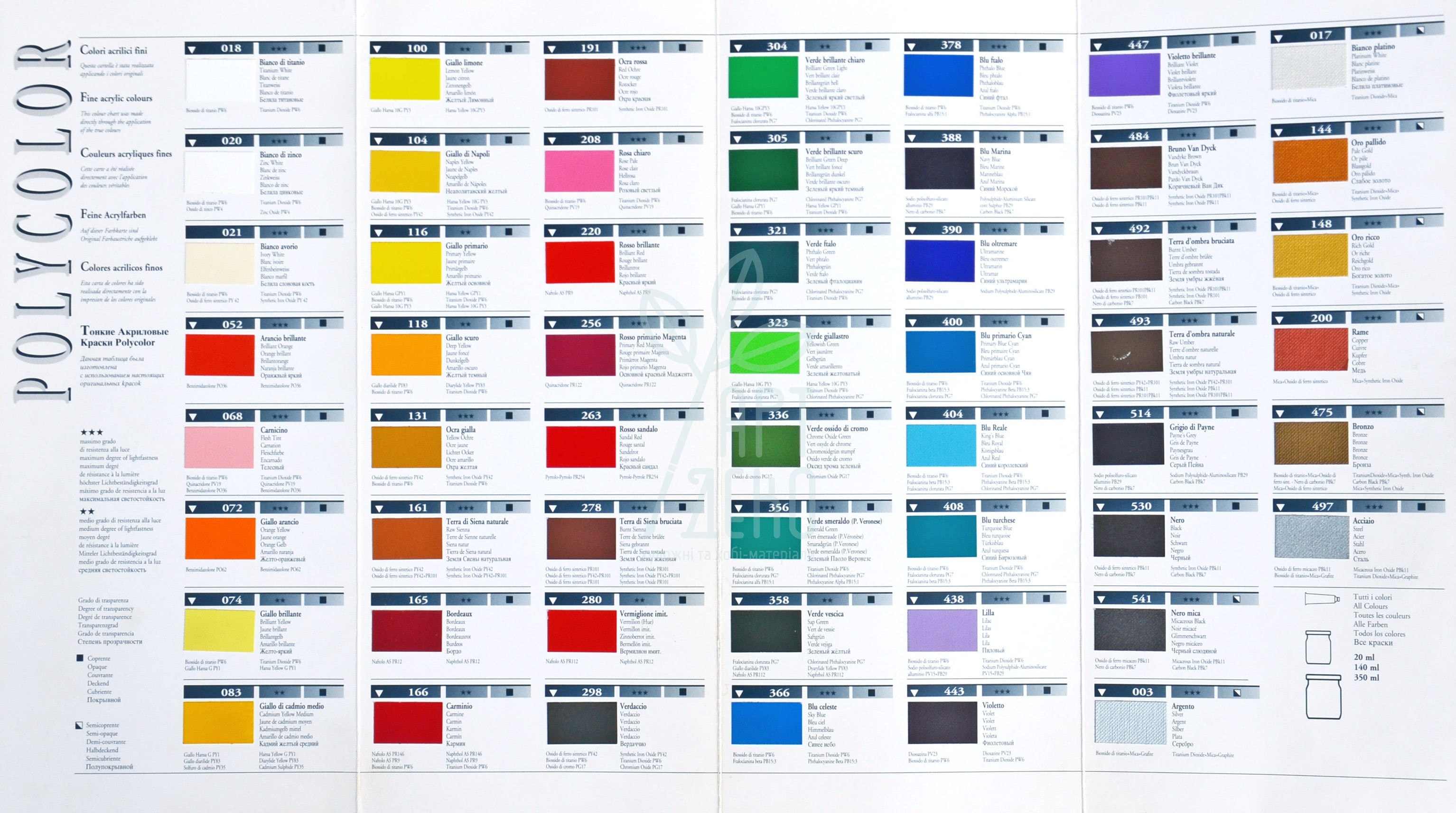 Фарба акрилова Polycolor, 500 мл, Maimeri