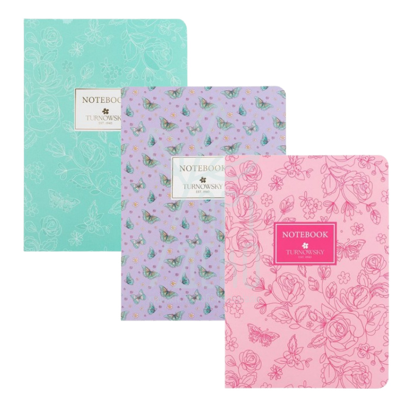 Книга записна Turnowsky Morning Dew, А5 (14,8х21 см), клітинка, 80 л., Axent