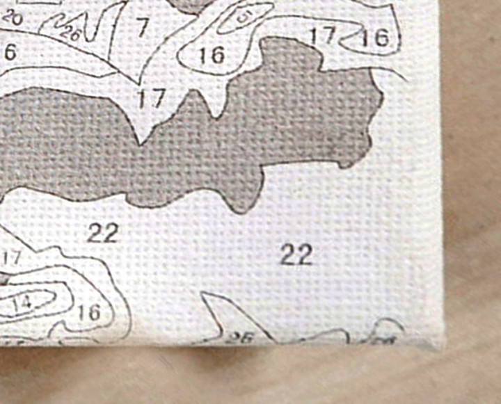 Набір для розпису за номерами Люди "Поцілунок у дорогу", 40х50 см, Ідейка