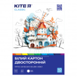Набір картону Classic, папка, А4 (21х29,7 см), 10 л., Kite