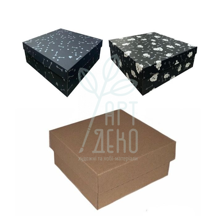 Коробка подарункова, гофрокартон, 40х40х15 см, Україна