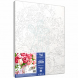 Набір для розпису за номерами "Запашний букет", 35х45 см, ROSA START