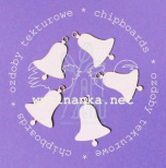 Набір чипбордів "Дзвіночки", 5 шт., Wycinanka