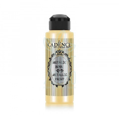 Фарба акрилова Metallic Paint, 120 мл, Золото, Cadence