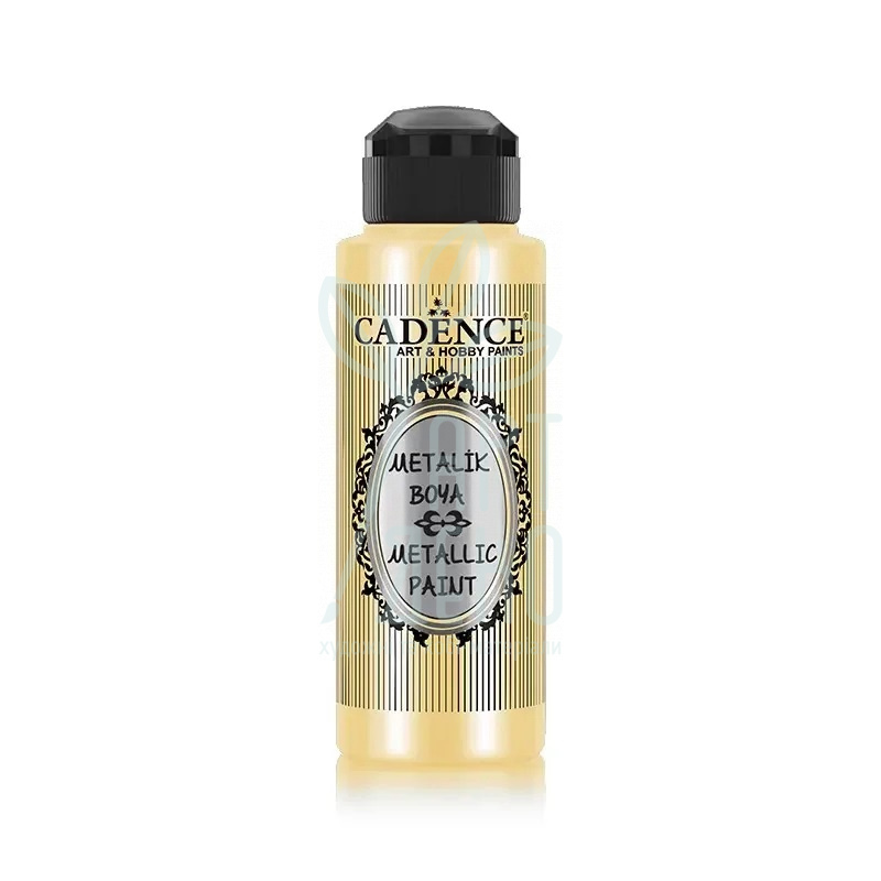 Фарба акрилова Metallic Paint, 120 мл, Золото, Cadence