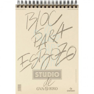 Альбом для ескізів Bloc Para Esbozo, спіраль, А5 (14,8x21 см), 90 г/м2, 50 л., Canson