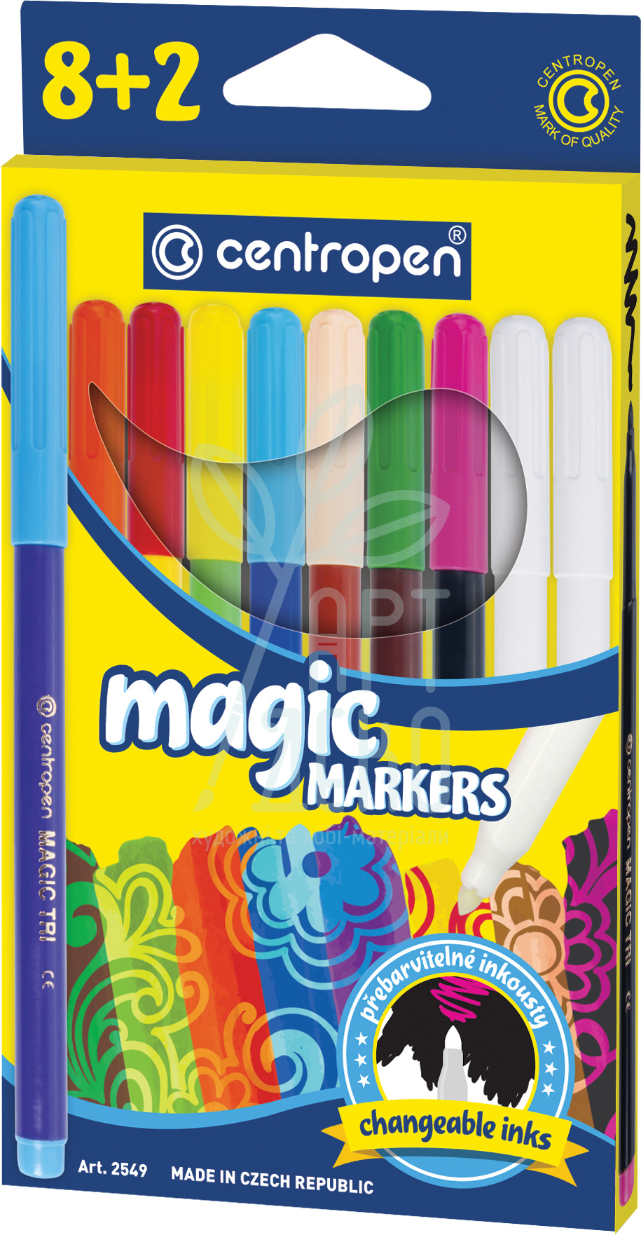 Набір фломастерів Magic, 10 шт, Centropen