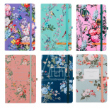 Книга записна Laura Ashley/Olga Selyshcheva, клітинка, 12,5х19,5 см, 96 л., Axent