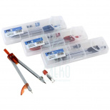 Циркуль, + грифель, в футлярі, Neo Line