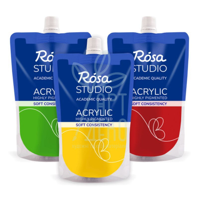Фарба акрилова Studio, 200 мл, ROSA