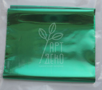 Фольга металізована на плівці, Зелена, 0,1 м2, в пакеті, Україна
