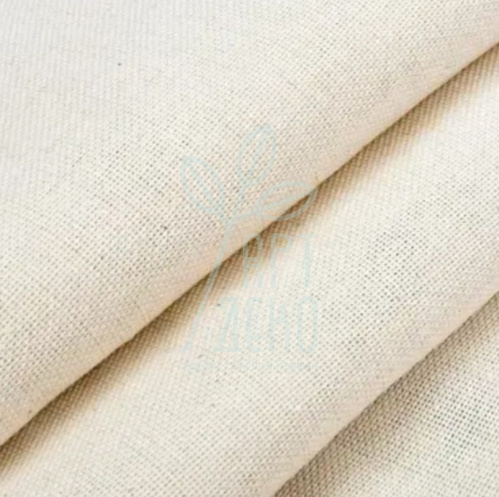 Полотно негрунтоване в рулоні, 1,5х13 м, середнє зерно, бавовна двонитка 100%, 360 г/м2, Україна