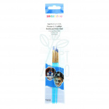 Набір пензлів для аквагриму Boys set of 3 face paint brushes, 3 шт., Snazaroo