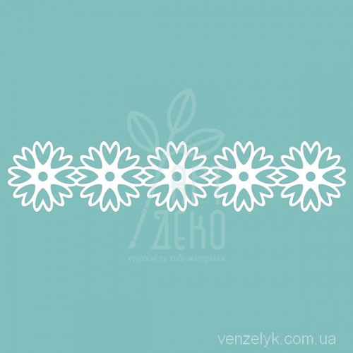 Чипборд "Бордюр 24", Вензелик