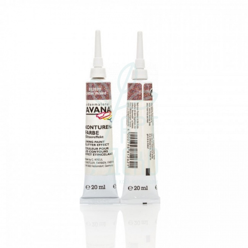 Контур-резерв для тканини Javana Glitter, 20 мл, Kreul