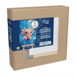 Набір для розпису за номерами "Аксолотик", 15х20 см, з мольбертом, ROSA Start