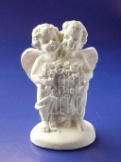 Статуетка Пара ангелів, 8,5х6х3,5 см, Україна