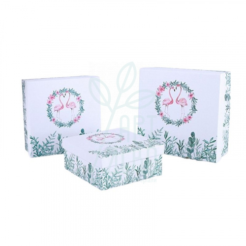 Коробка подарункова "Фламінго", Україна
