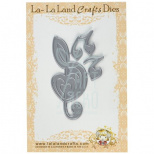 Ніж для скрапбукінгу La La Land Die, Set Heart Treble Clef