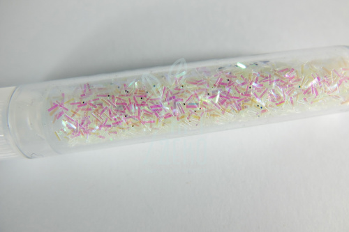 Глітер дрібний, 58 Біло-рожевий, 2 г, Україна