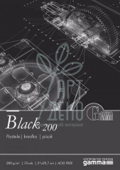 Склейка для креслення Gamma Black, А4 (21х29,7 см), 200 г/м2, 10 л., Польща Склейка для креслення Gamma Black, А4 (21х29,7 см), 200 г/м2, 10 л., Польща