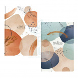 Зошит для записів MonAmi, В5 (17,6х25 см), матова ламінація, лінійка, 70 г/м2, 80 л., Школярик