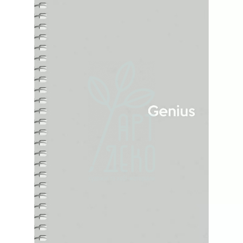 Блокнот для записів, спiраль, А6, 70 г/м2, клітинка, 80 л., Школярик