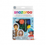 Набір фарб для аквагриму Boy hanging palette kit, 8 кол.+пензлик+губка, Snazaroo