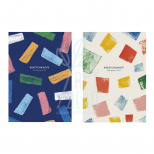 Зошит для ескізів MUSE, А5 (14,8х21 см), без розграфлення, кремовий блок, 120 г/м2, 64 л., Школярик