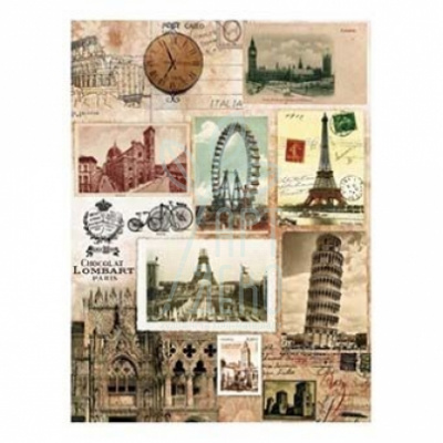 Декупажна карта на рисовому папері Rice Paper Decoupage, А4 (21х29,7 см), №45, Cadence