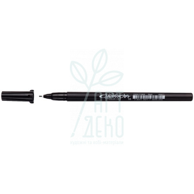 Ручка для каліграфії та леттерінгу, чорна, 1 мм, Sakura