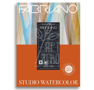Альбом для акварелі Watercolour Studio, 300 г/м2, 12 л., Fabriano