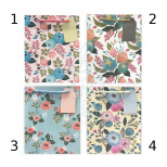 Пакет подарунковий, серія "Шипшина",  26х32х12,5 см, Україна