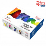 Набір гуашевих фарб Studio "Classic", 12x40 мл, ROSA 