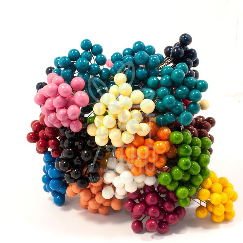 Калина глянцева, двостороння, Ø 12 мм, 40 шт