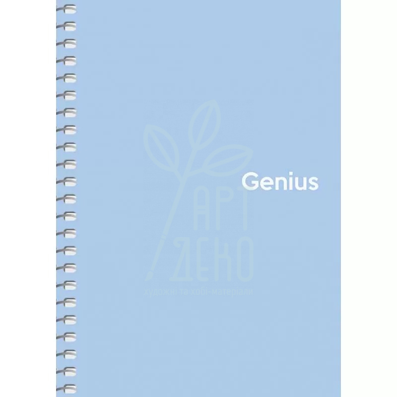 Блокнот для записів, спiраль, А6, 70 г/м2, клітинка, 80 л., Школярик