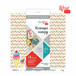Набір паперу для скрапбукінгу "Cake delicious", 30,48х30,48 см, 200 г/м2, 16 л., ROSA Talent