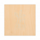 Заготовки для випалювання "Квадрат", фанера, 20х20 см, 2 шт., ROSA TALENT