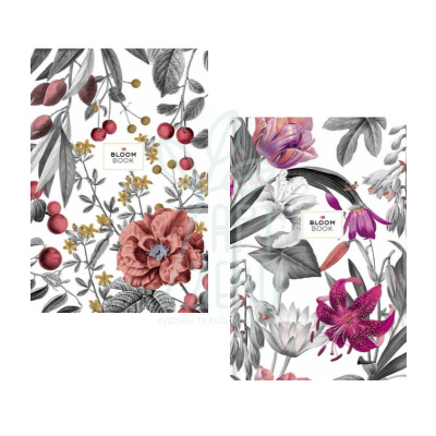 Зошит для записів MonAmi, В5 (17,6х25 см), Soft Touch обкладинка, клітинка, 70 г/м2, 80 л., Школярик Зошит для записів MonAmi, В5 (17,6х25 см), Soft Touch обкладинка, клітинка, 70 г/м2, 80 л., Школярик