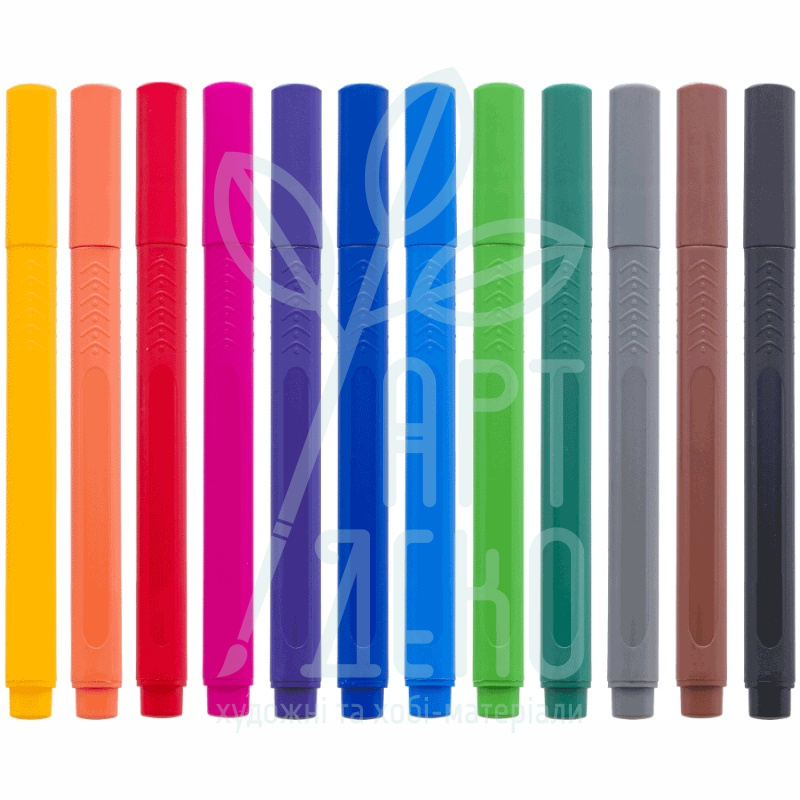 Набір лайнерів Fineliners Mini, 12 кол., Bruynzeel