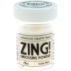 Пудра для ембосингу Zing, White, American Crafts