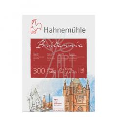Склейка для акварелі Britannia Rough, 24х32 см, 300 г/м2, 12 л., Hahnemuhle
