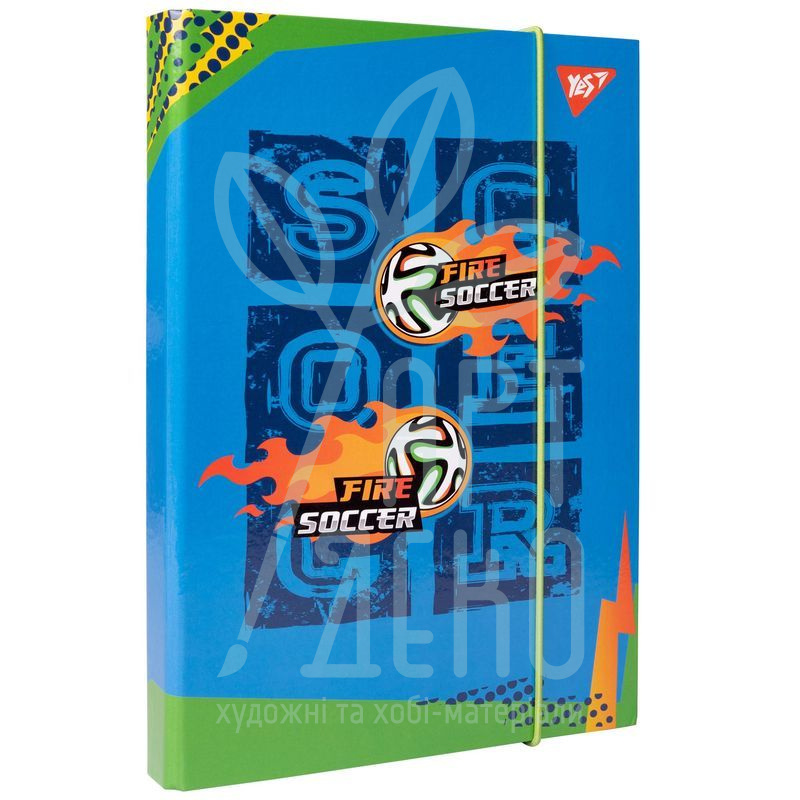 Папка для зошитів картонна Football. Game, B5 (25х17,6 см), Yes 