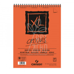 Альбом для ескізів XL Sketch Pad, спіраль, А5 (14,8х21 см), 90 г/м2, 60 л., Canson